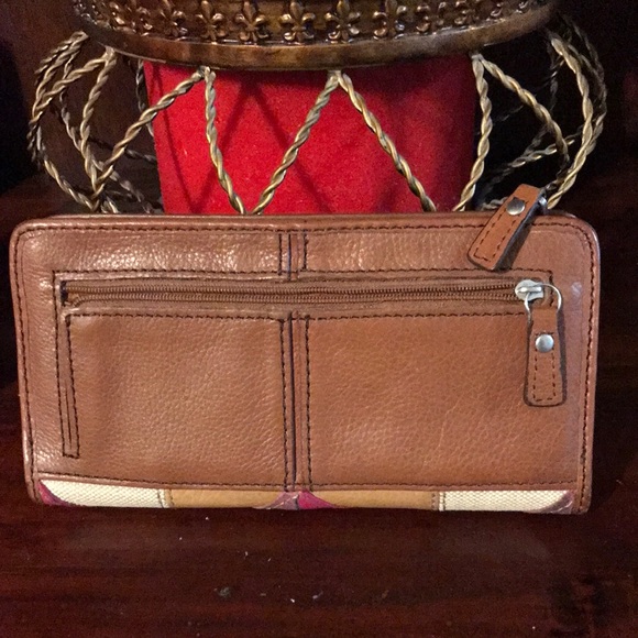 Fossil Multicolor Patchwork Wallet - Picture 2 of 6